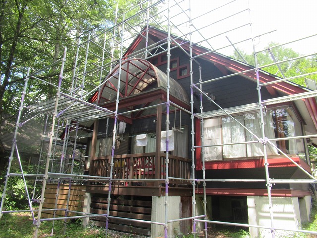 北杜市　屋根カバー工法